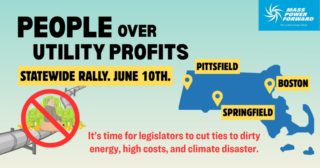 June 10th Statewide Rally– People Over Utility Profits