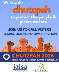 Chutzpah 2026 -- Phone Calls for Our Democracy